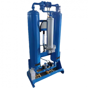 Heated Regeneration of Desiccant Dryer