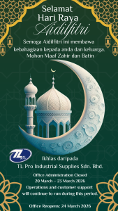 Hari Raya Holiday Notice